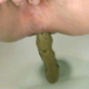 A woman records herself from a close & nasty, between the legs perspective as she takes a shit into a toilet in 6 scenes. Varying textures of poop from hard to runny. Presented in 720P HD. 246MB, MP4 file. About 13 minutes.